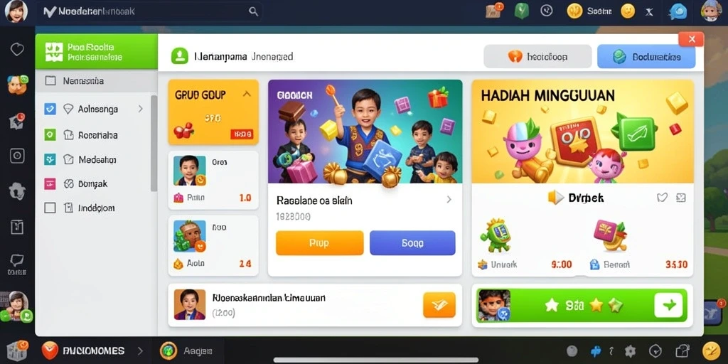 Tampilan utama aplikasi 33ZK yang menarik.