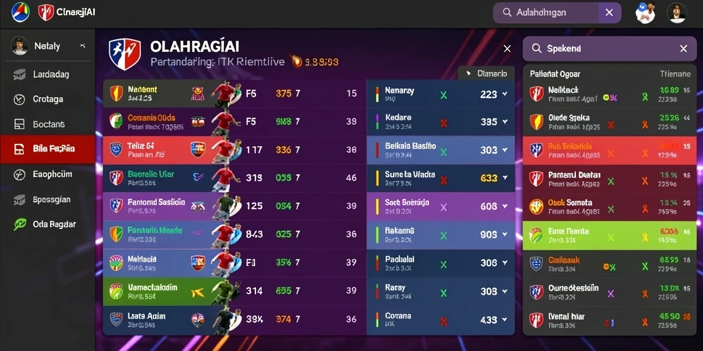 Tampilan antarmuka 567LUCK yang modern dan menarik.