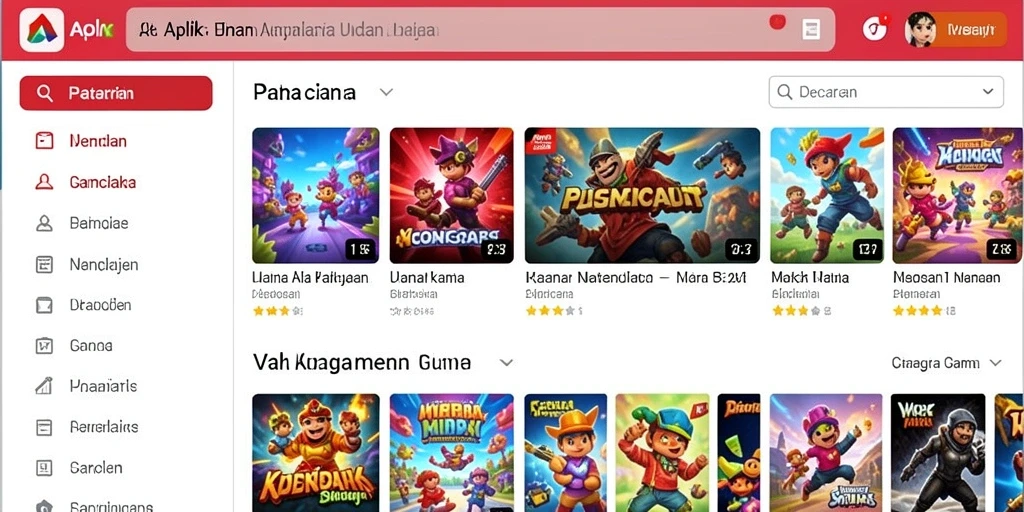 Screenshot menunjukkan tampilan antarmuka utama aplikasi.