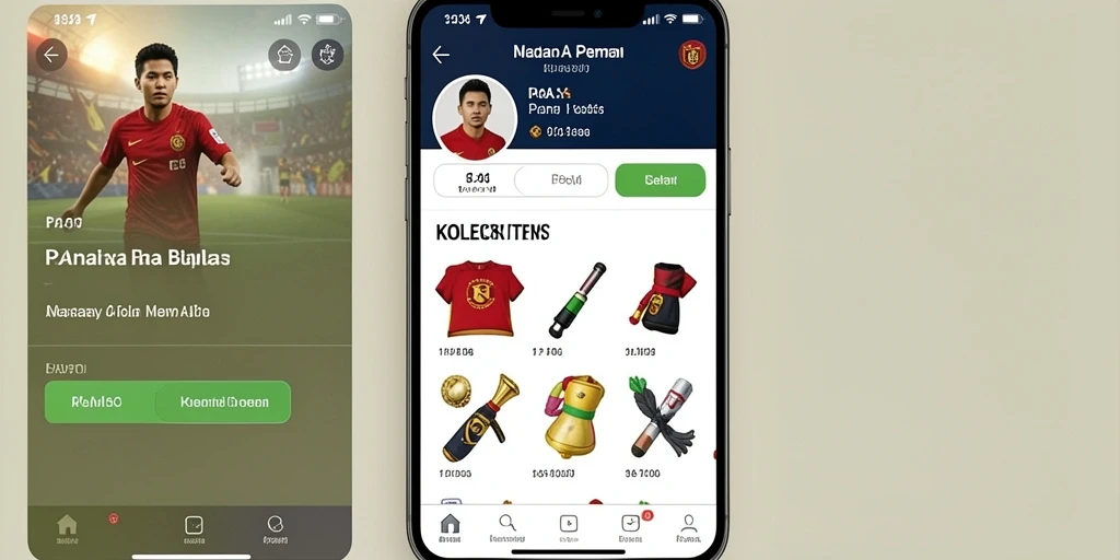 Tangkapan layar menampilkan grafis cerah dan menarik.