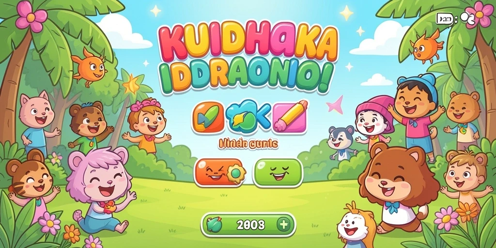 Tampilan utama aplikasi BENTO4D yang menarik dan mudah digunakan.