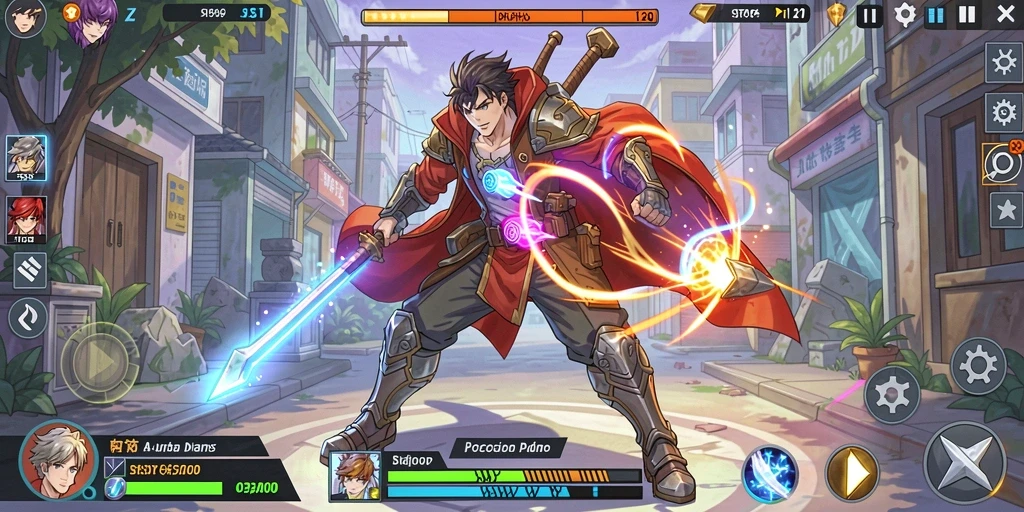 Tampilan menarik dari permainan slot di DANAGAME.