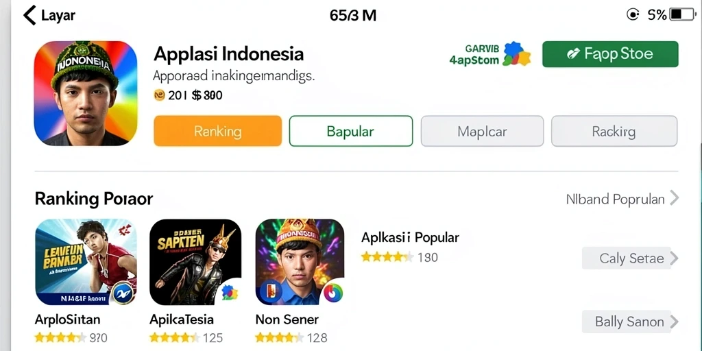Antarmuka menarik dan mudah dinavigasi.