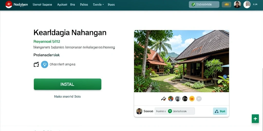 Tampilan antarmuka yang modern dan menarik.