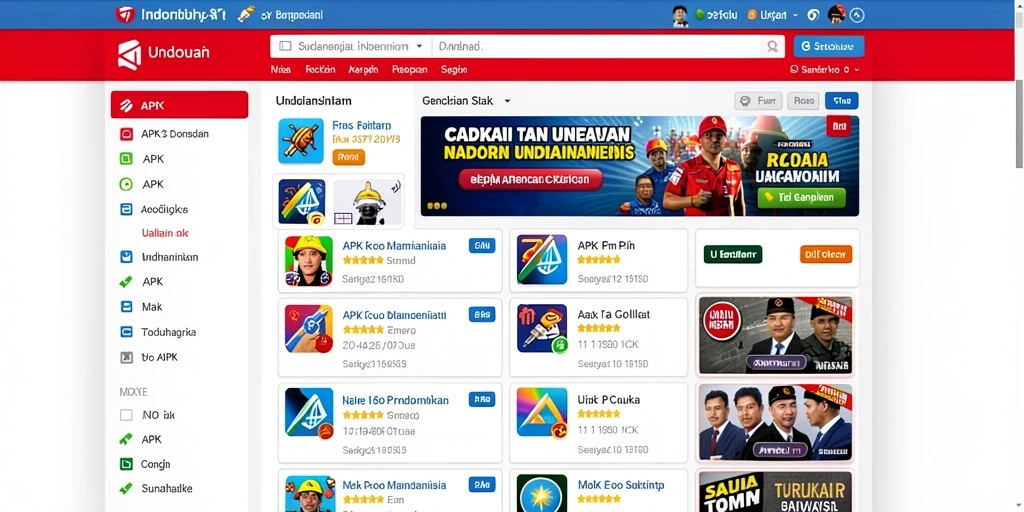 Tampilan antarmuka yang menarik dan modern.