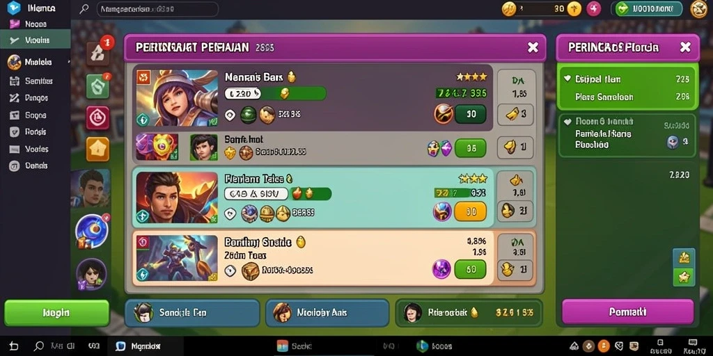 Tampilan antarmuka yang sederhana dan intuitif.
