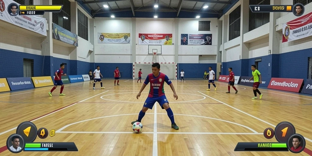 Tampilan awal yang menarik dengan grafis berkualitas.