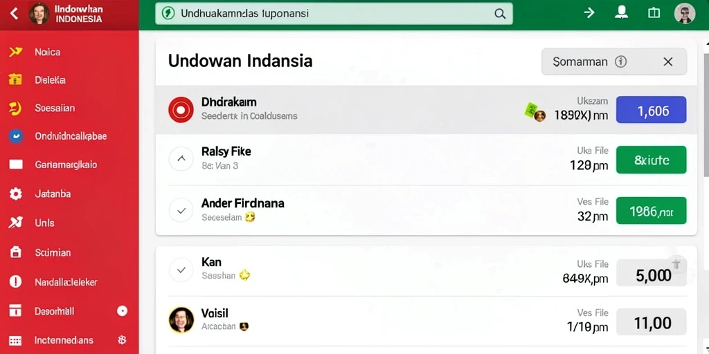 Tampilan antarmuka yang sederhana dan intuitif.