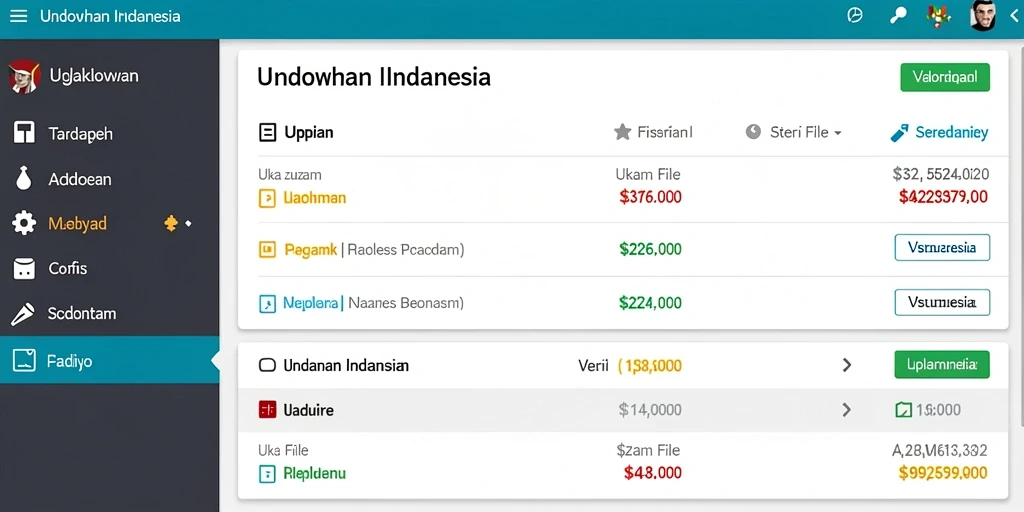 Tampilan antarmuka yang user-friendly dan menarik.